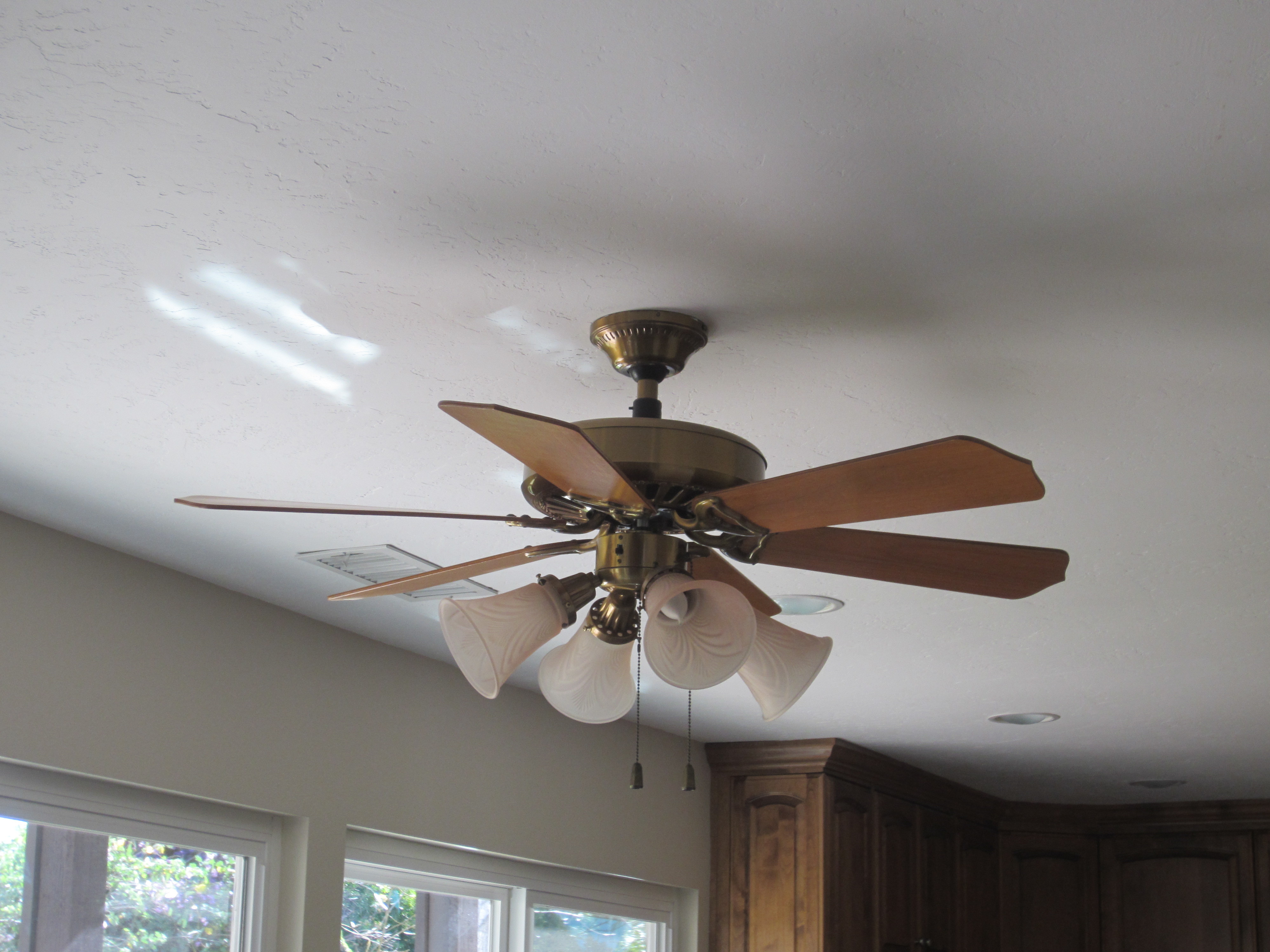 Replacing A Light Fixture Diy Inspired, How Hard Is It To Replace A Ceiling Fan With Light Fixture