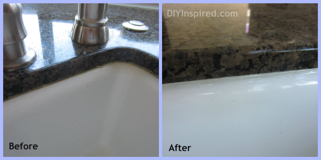 How to Caulk Your Sink - DIY Inspired