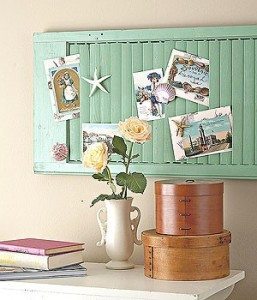 Repurposed Shutters - DIY Inspired