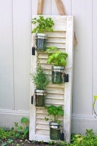 Repurposed Shutters - DIY Inspired
