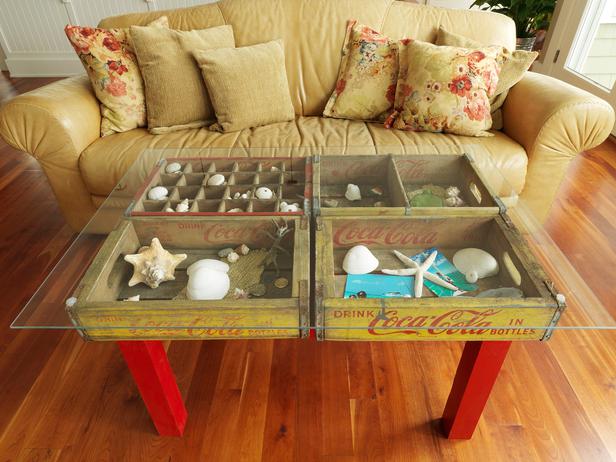 Repurposed Table Ideas Diy Inspired, Box Coffee Table Ideas