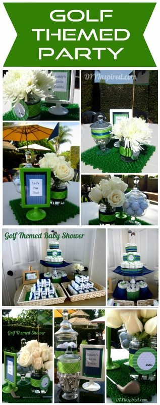 Golf Themed Party Ideas - DIY Inspired