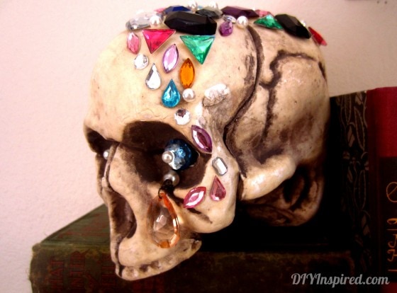 Halloween Jeweled Skull