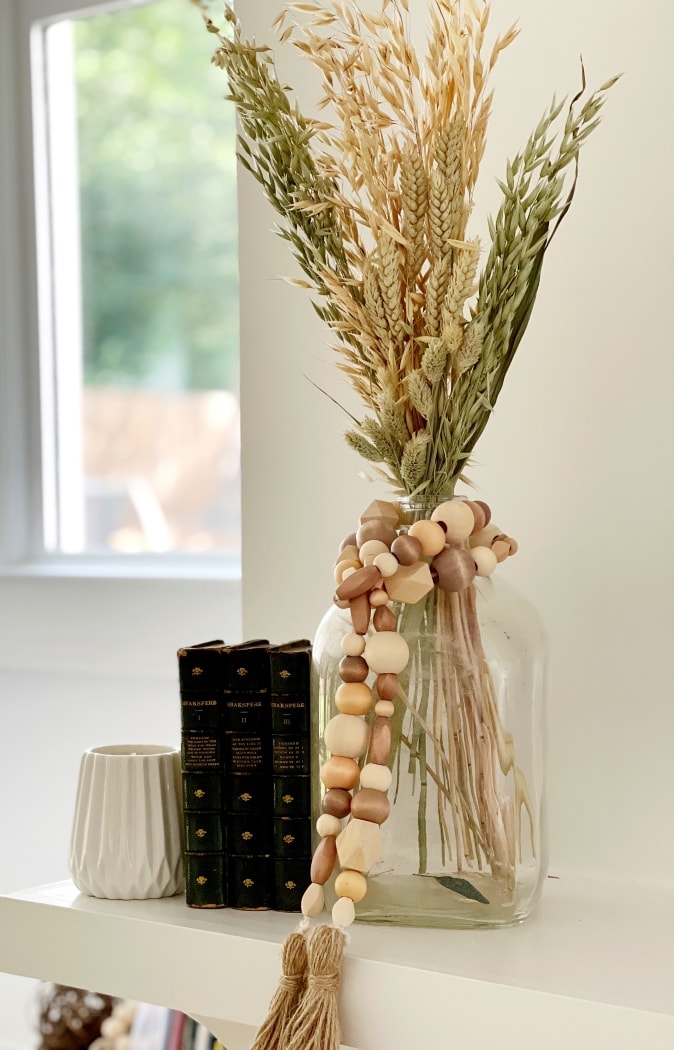 Wooden Beads for Fall Decor