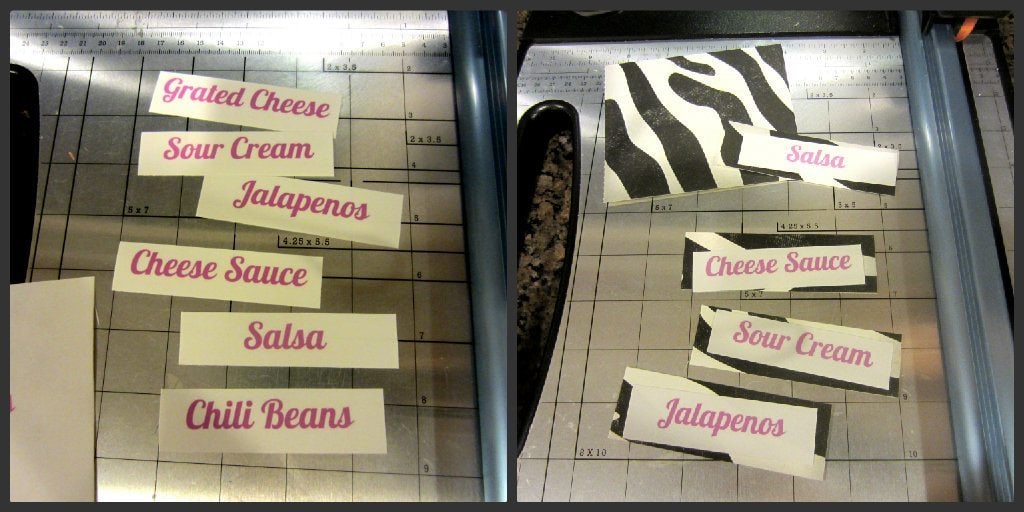 DIY Food Labels