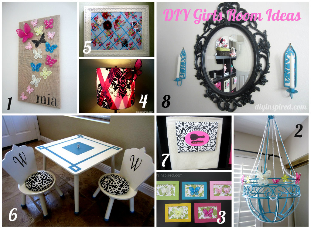 8 Diy Girls Room Ideas Diy Inspired