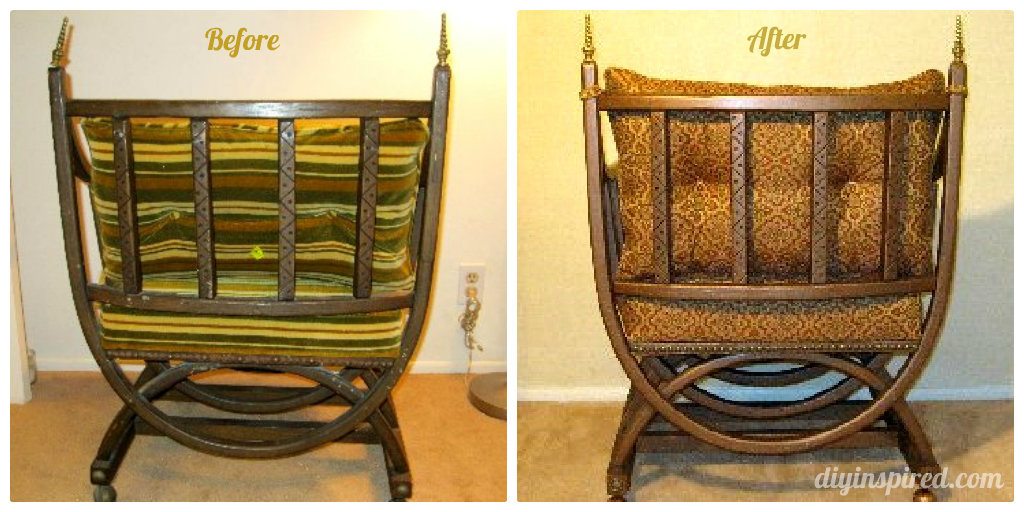 Upholstered Chair Makeover