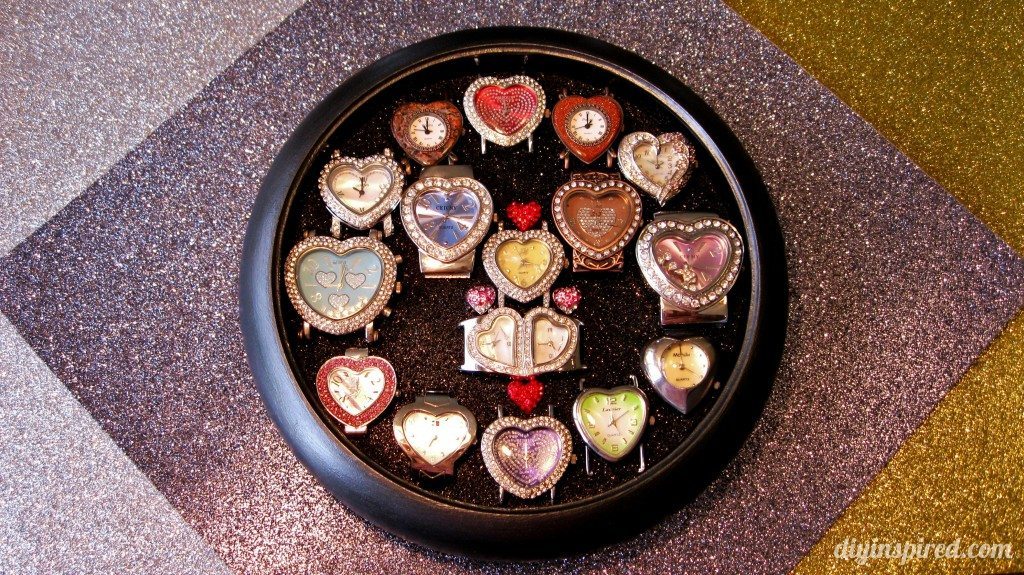 Recycled Clock Watch Display Case (1)