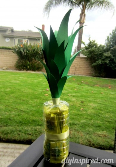 Recycled Arrowhead Water Bottle Pineapple