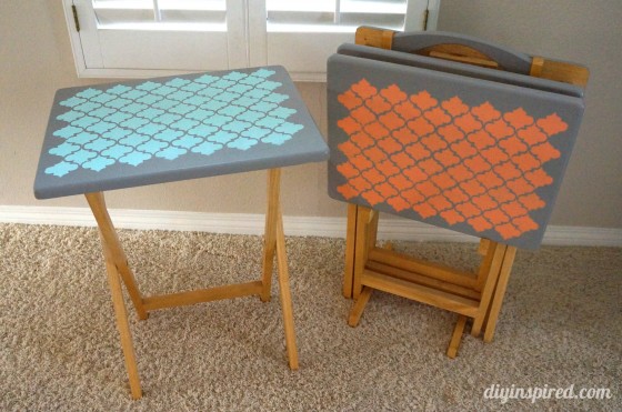 TV Tray Table Upcycle