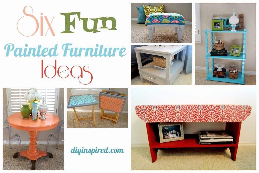 Six Fun Painted Furniture Ideas