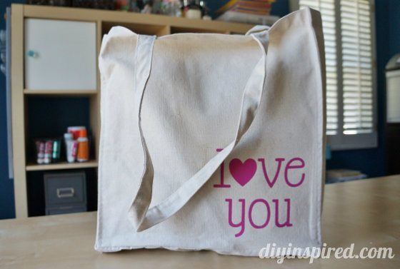 Heat Transfer Recycled Tote Bag