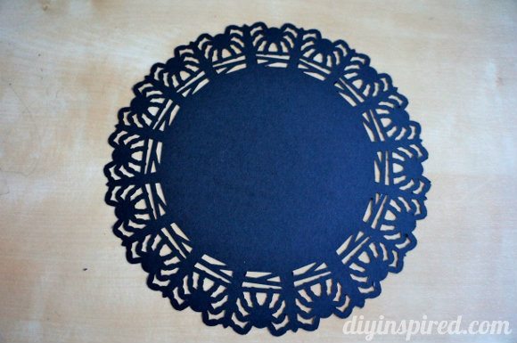 Halloween Spider Lace Doilies