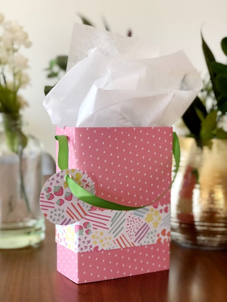 Recycled Food Box Gift Bags