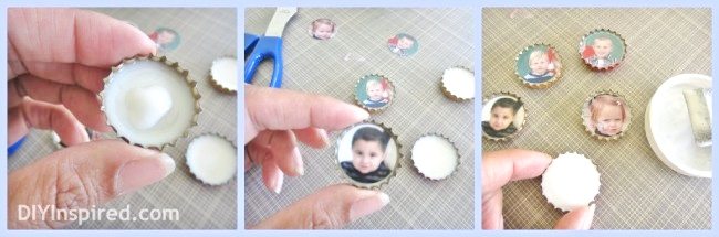 recycled-christmas-card-bottle-cap-magnets (1)