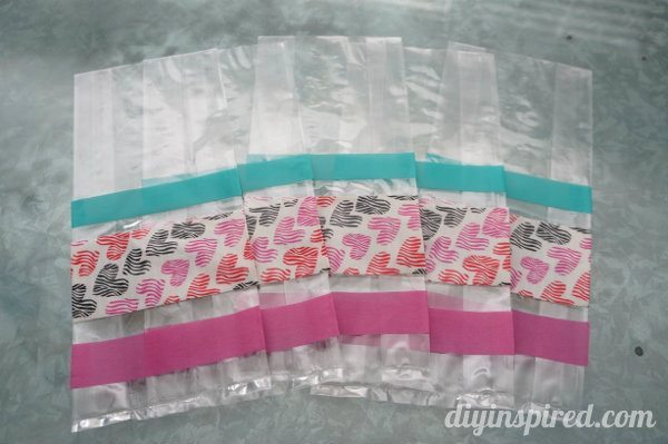 Easy Duck Tape and Washi Tape Treat Bags