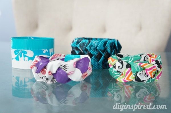 Braided Duck Tape Bracelet Tutorial