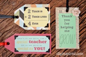 Teacher Appreciation Free Printables - DIY Inspired
