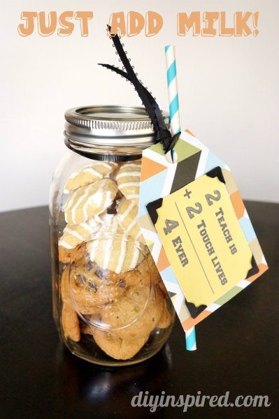 Cookie Mason Jar Teacher Appreciation Gift