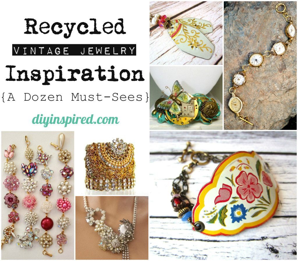 Recycled Vintage Jewelry Inspiration