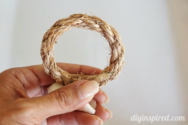 DIY Rope Napkin Rings
