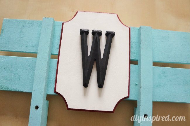 Monogram Wooden Wagon Plaque DIY (3)