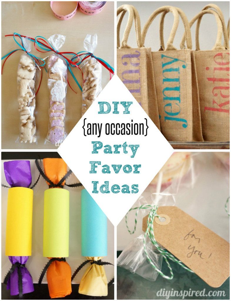 DIY Party Favor Ideas
