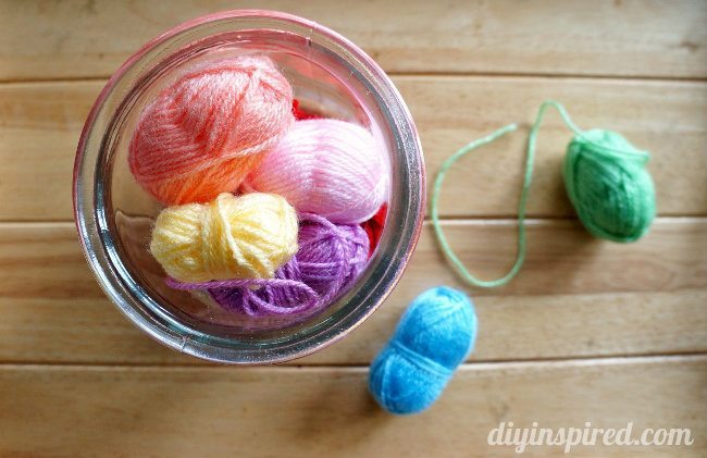 DIY Yarn Tassels