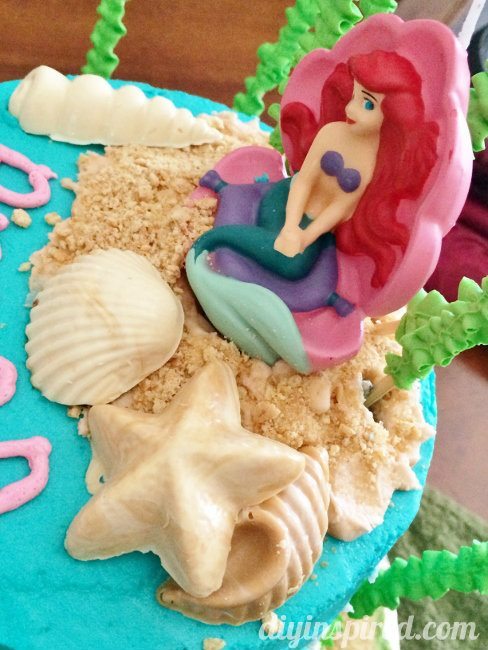 Little Mermaid Cake With Ariel
