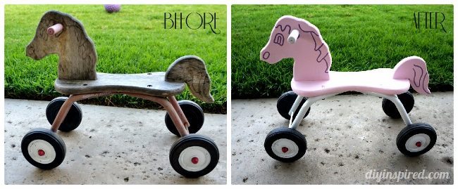 Thrift Store Wooden Toys to Makeover for your Kids