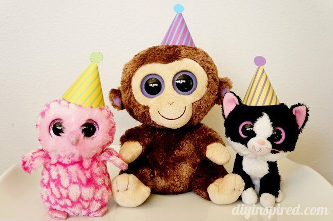 Beanie Baby Birthday Party Hat Printables