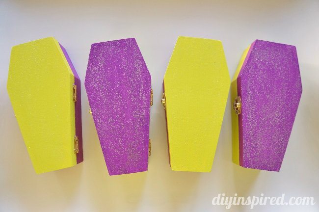 Glittered Coffin Halloween Party Favors (1)