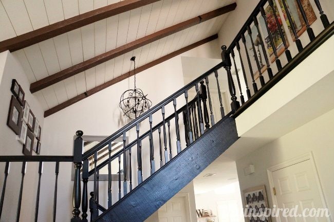 Our Black Staircase Makeover (3)