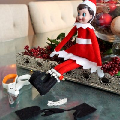 DIY Elf on the Shelf Shoes