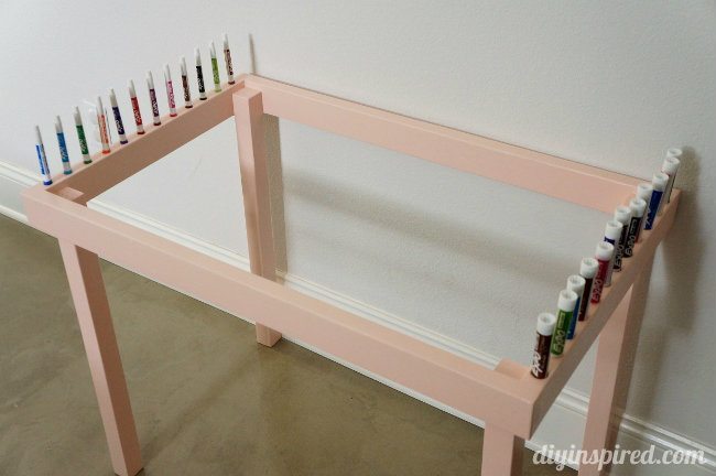 Whiteboard Play Table for kids