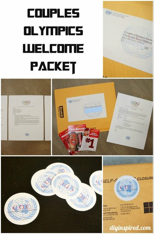 Couples Olympics Welcome Packet