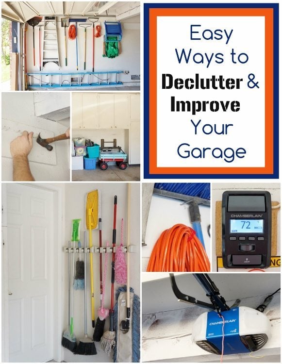 Easy Ways to Declutter and Improve Your Garage Collage