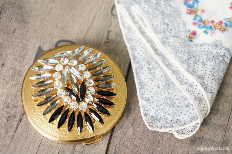 Upcycled Vintage Compact Boho Inspired