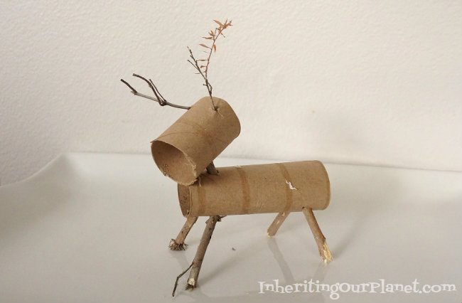 Toilet Paper Roll Reindeer