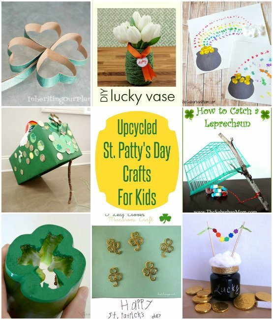 Upcycled-Saint-Patrick’s-Day-Crafts-for-Kids