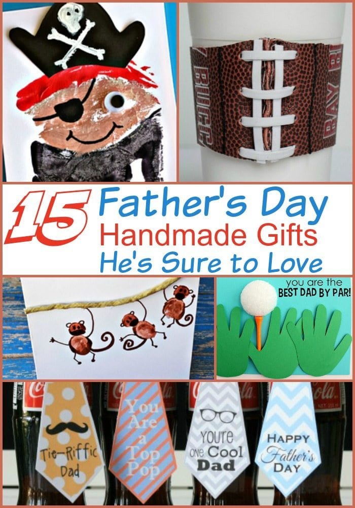 Father's Day Handmade Gifts He's Sure to Love