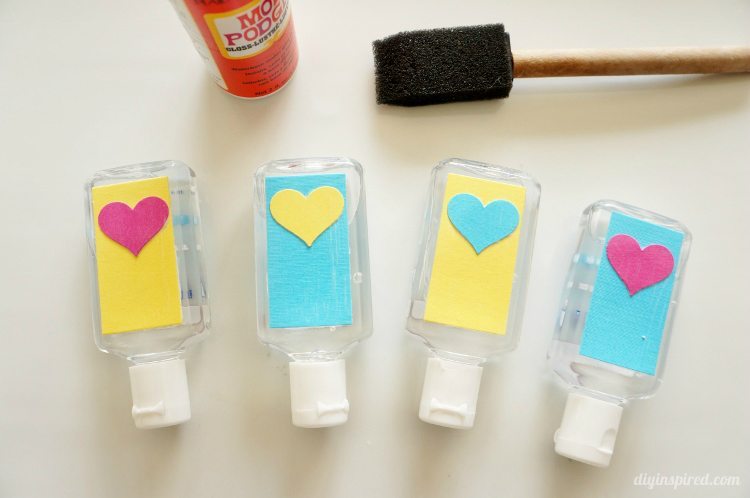 Hand Sanitizer Back to School Craft with Mod Podge