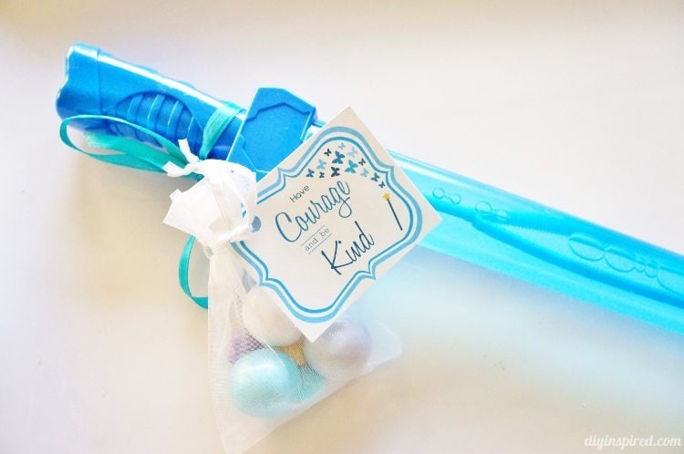 Have Courage and Be Kind Sword Party Favor for Cinderella