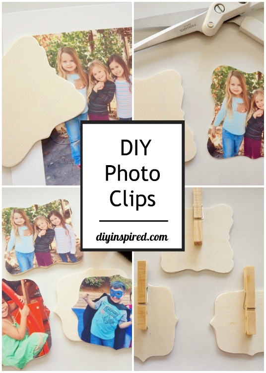 Easy Photo Clips DIY