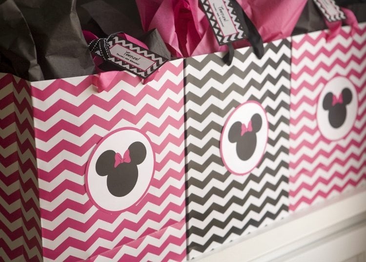 Minnie Mouse Birthday Party Favor Bags