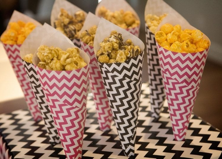 Minnie Mouse Birthday Party Popcorn