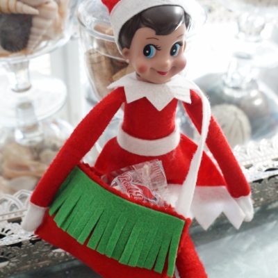Elf on the Shelf DIY Messenger Bag