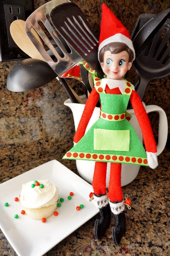 Elf on the Shelf DIY Cooking Apron