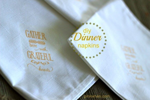 Fall Dinner Linen napkins