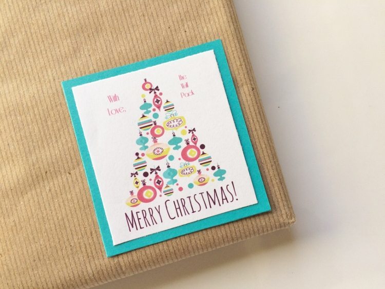 How to Make Your Own Gift Tags with Free Graphics